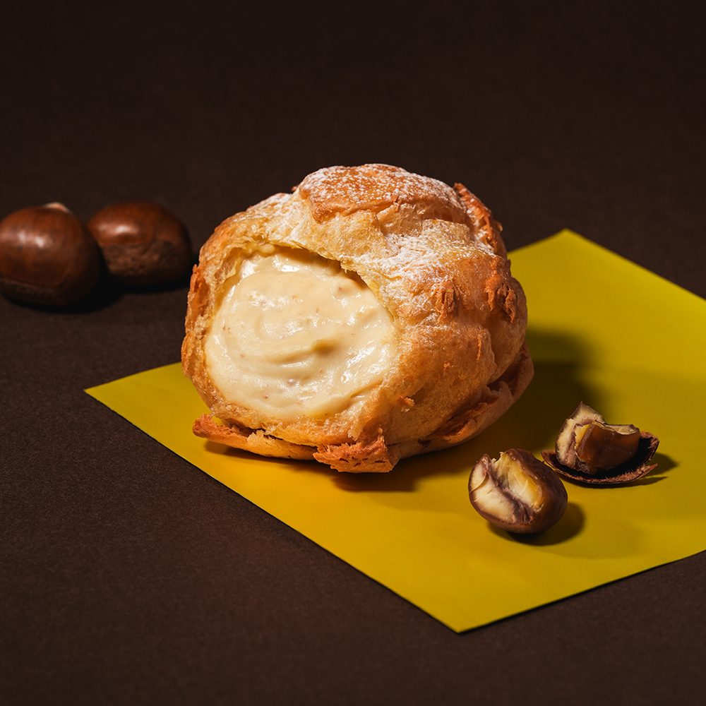 202511月限定口味-日式栗子泡芙