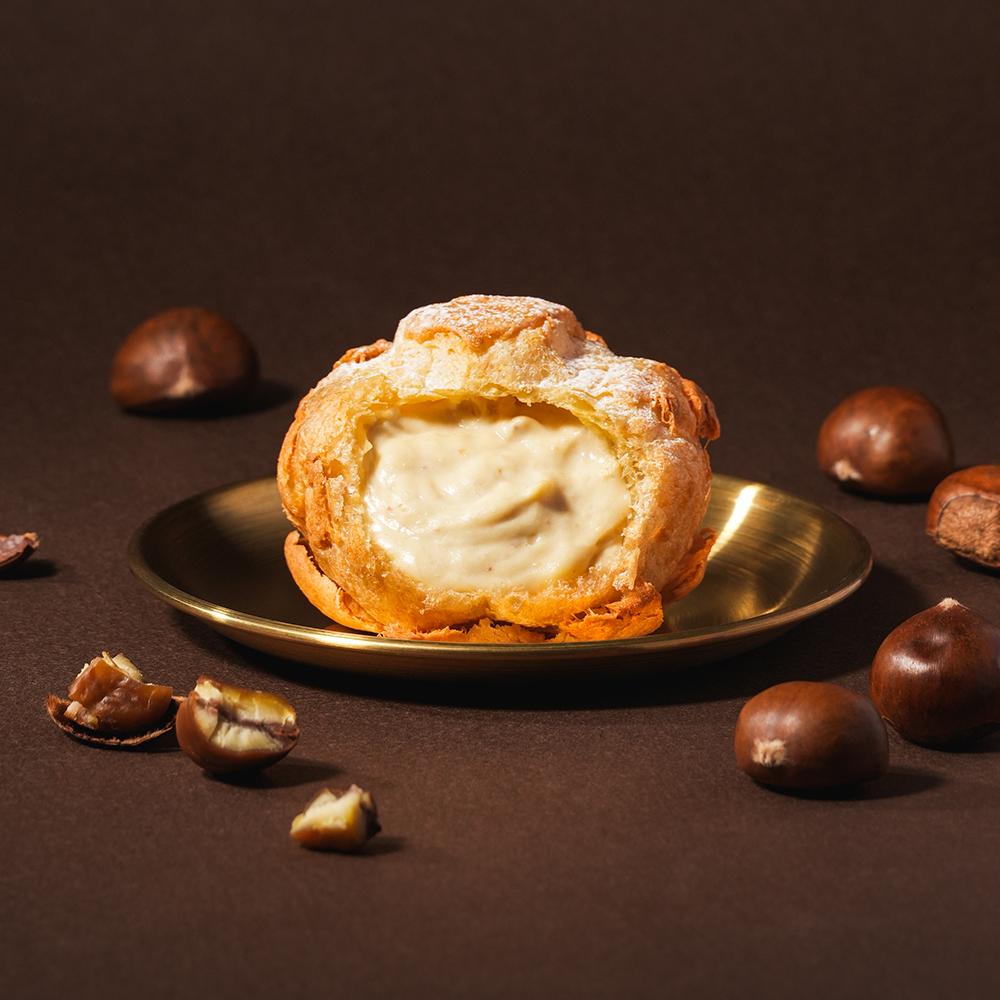 202511月限定口味-栗子泡芙