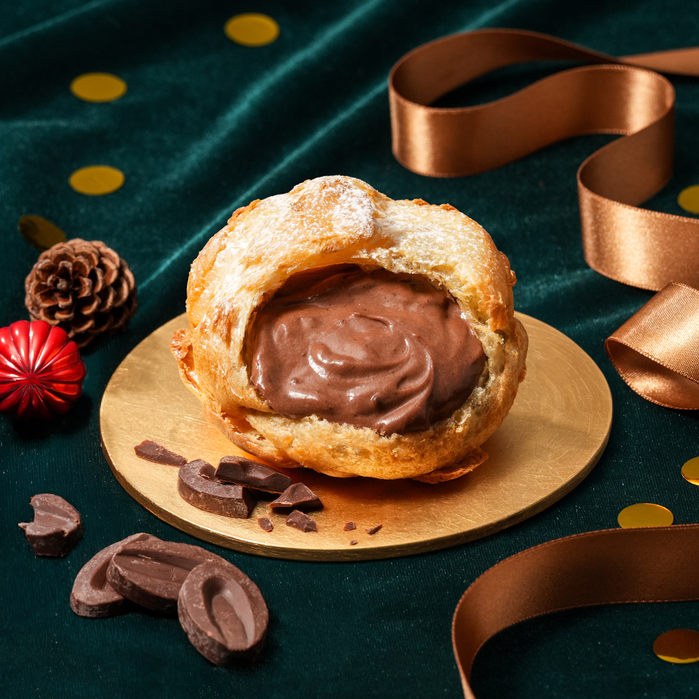 202512月限定口味-巧克力泡芙