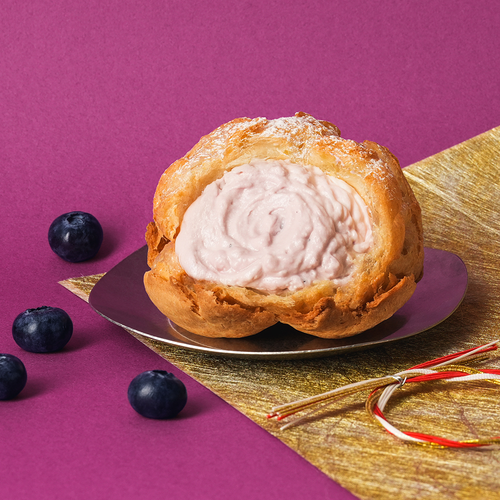 202601月限定口味-藍莓生乳泡芙