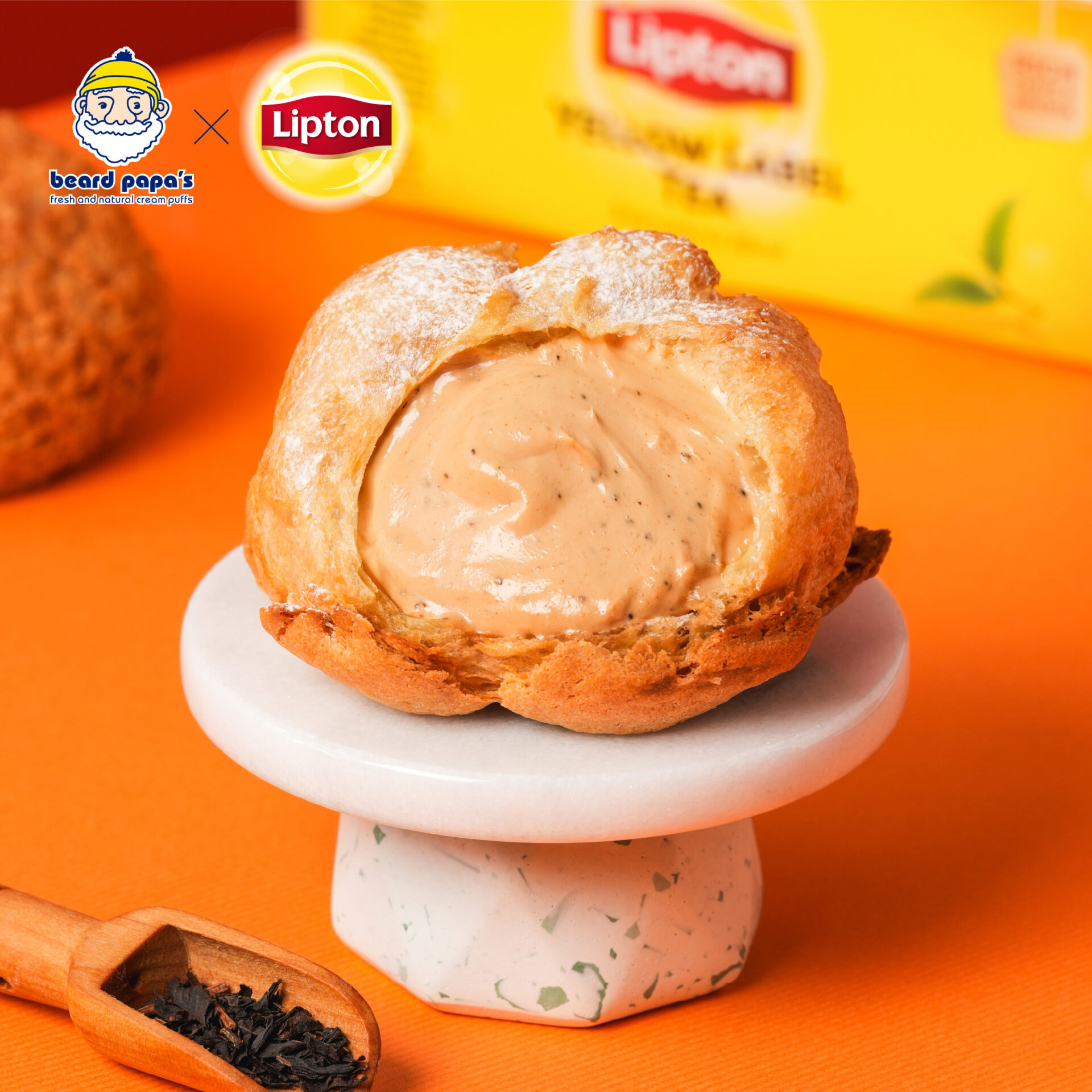 202602月限定口味-日式立頓奶茶泡芙